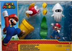 NINTENDO - FIGURINE SUPER MARIO DIORAMA AQUATIQUE 2,5